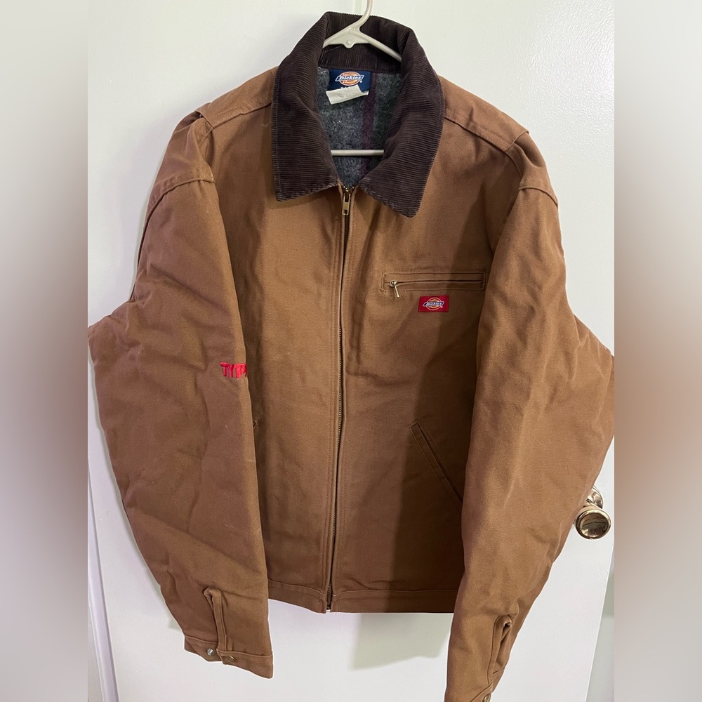 Never Worn Vintage Men’s XL Dickies Blanket Lined Jacket Canvas Work Coat